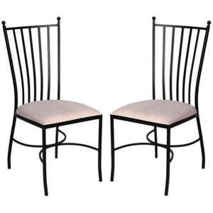 Sillas de hierro decorativas hechas a mano con una construcción duradera perfecta para mejorar interiores y espacios para sentarse al aire libre - Product Image 6