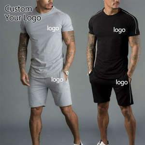 <b>Top</b> Selling <b>Men's</b> T-shirts <b>Shorts</b> <b>Sets</b> Sweat Gym Plain Oversize <b>Shorts</b> <b>and</b> Shirt <b>Set</b> for <b>Men</b> - Product Image 6