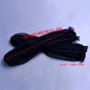 Robes de bal élégantes Bridella MM26 en maille noire légère avec manches à épaules dénudées et design confortable pour les mariages et les événements formels - Product Image 3