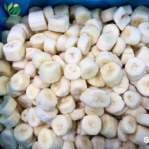 Banane KOSHER HALAL IQF entière congelée emballage en carton en vrac tranché sucré de haute qualité produit en gros à motif de morceaux de noix de coco - Product Image 3