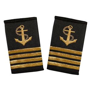 Épaulettes de costume formel de commandant de bureau avec motif d'étoile tissé personnalisé sans nickel pour vêtements - Product Image 2