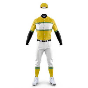 Uniformes de béisbol profesionales de buena calidad, hecho a medida, 100% poliéster, uniforme de béisbol sublimado, conjunto completo de Jersey - Product Image 5