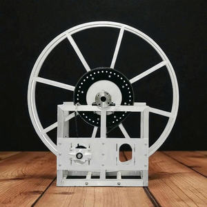 New Item OEM ODM 3 <b>Inch</b> Aviation Durable Supplier Heavy Duty 12V 500W Vietnam Export Natural Aluminum Single Wrap <b>Hose</b> Reel - Product Image 5