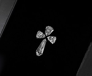 OM GEMS 1.15 CT, Conjunto de Diamantes con Forma de Cruz de Cristo, Diamante Cultivado en Laboratorio con Corte Escudo, Diamante de Corte Único Creado en Laboratorio para Joyería al por Mayor - Product Image 2