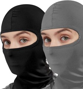 หน้ากากสกี2รูสำหรับผู้ชายและผู้หญิง, หน้ากากไหมพรมถักแบบเต็มหน้าอุปกรณ์สำหรับฤดูหนาวและผู้ใหญ่ - Product Image 6