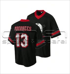 Elegantes Camisetas de Fútbol Americano Sublimadas Personalizadas, Uniformes de Equipo, Logotipo Bordado en 3D, Transpirables, Venta al Por Mayor Directa de Fábrica OEM - Product Image 1