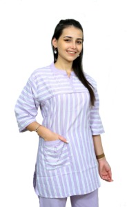 Uniforme de femme de ménage Khadama pour femmes, vêtements de travail personnalisés imprimés et brodés pour l'Arabie Saoudite, le Koweït, Dubaï, les Émirats arabes unis - Product Image 2