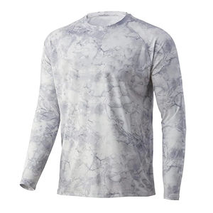 Camisas de Pesca de Poliéster de Alta Calidad, Resistentes al Viento, Tallas Grandes, Impresión Personalizada, Antibacterianas, Protección Solar UPF50, Secado Rápido, Transpirables - Product Image 6