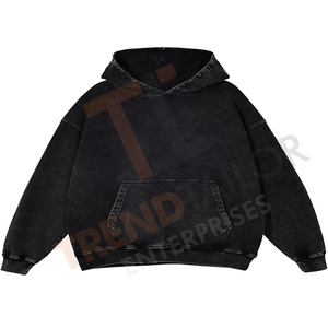 Sudadera con Capucha de Algodón Grueso para Hombre, Personalizable con Estampado, Talla Grande, Sudadera de Lujo - Product Image 3