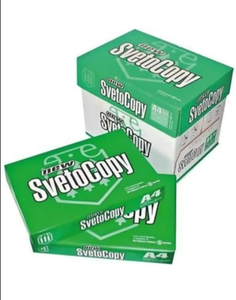 Papel de copia Premium Svetocopy A4 a granel disponible en 70g 75g 80g Pesos 80gsm Calidad Premium - Product Image 4