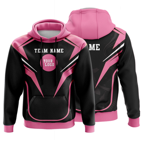 Sweat-shirts d'hiver personnalisés avec logo d'équipe, sublimation, broderie 3D, polaire imperméable et écologique, couleurs et tailles personnalisées - Product Image 1