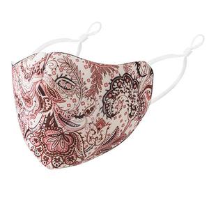 Masque facial en tissu de mode pour masques faciaux en coton réutilisables en polyester lavable noir unisexe - Product Image 6