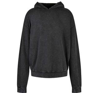 10oz Heavy Weight Pigment-Dyed Pullover Fleece Hoodie Relaxed Roomy Fit Cotton Pullover Hoodies - Product Image 2