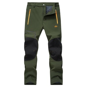 Pantalon de ski pour homme MAGCOMSEN, léger, en polaire, coupe-vent, randonnée, 4 poches zippées, pantalon d'hiver imperméable - Product Image 1