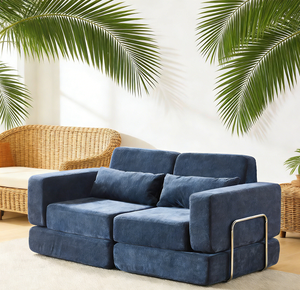 Sofá Seccional de Edición Limitada, Totalmente Lavable, Sofá Moderno con Espuma de Alta Resiliencia 35D, Sofá Cama para Sala de Estar Urbana - Product Image 1