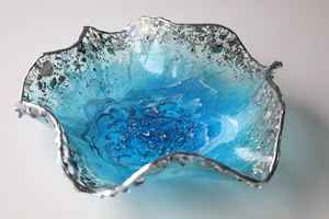 Tazón de Resina de Lujo, Apto para Alimentos, Diseño de Modelo, Hecho a Mano, Tazón Decorativo Multiusos, Almacenamiento en Seco, Presentación Elegante en la Mesa, Precio al por Mayor - Product Image 2