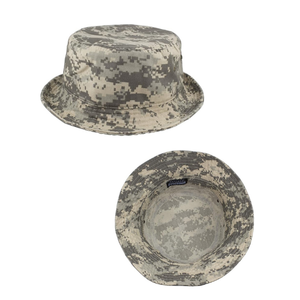 Venta al por mayor de moda playa verano gorra de sol plegable ala ancha plana 100% algodón sombrero de cubo logotipos personalizados gorras de cubo para al aire libre - Product Image 4