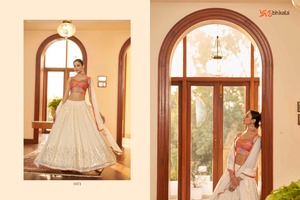 Estilo de Bollywood mujeres Lehnga Choli hilo y papel espejo trabajo Lehenga Choli para desgaste de la boda en precio al por mayor - Product Image 2