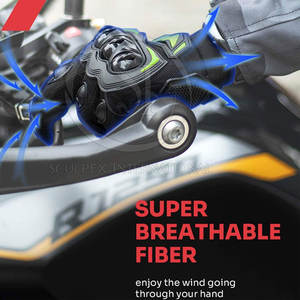 Guantes de moto de nuevo diseño a prueba de agua fabricante de Pakistán guantes de moto para venta en línea - Product Image 5
