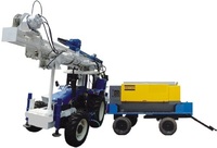 Foreuse rotative hydraulique super puissante PRL Diesel montée sur tracteur, portée 150 mètres (PCDR-150) pour puits d'eau de grande profondeur, diamètre 1500 mm
