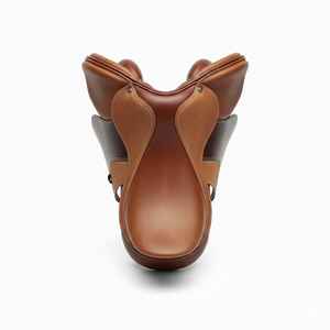 Silla de Montar de Cuero Premium para Caballo, Cómoda para Montar |   Accesorios Duraderos para Caballos, Silla de Montar para Salto - Product Image 3