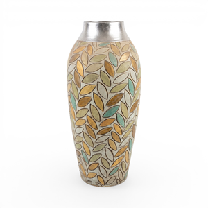 Maceta Grande Rústica de Terracota con Orificio de Drenaje y Sistema de Autorriego, Ecológica, para Interiores, 1 Galón - Product Image 1