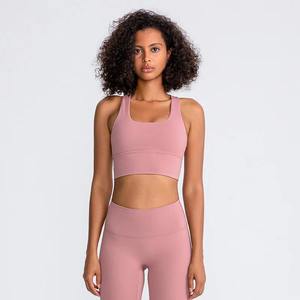 สปอร์ตบราและกางเกงขาสั้น2ชิ้นสำหรับผู้หญิงสปอร์ตบราออกกำลังกายฟิตเนสออกกำลังกาย - Product Image 4