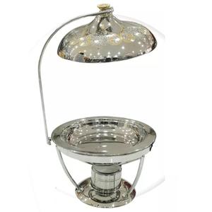 Plato para servir comida de metal dorado, diseño atractivo, Mesa para el hogar, platos decorativos para servir comida a un precio razonable - Product Image 6