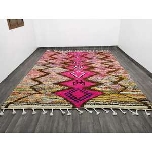 Alfombras marroquíes hechas a mano de lana, auténticas alfombras bereberes, lana natural, artesanía, personalizables en tamaño y colores, alta calidad - Product Image 3