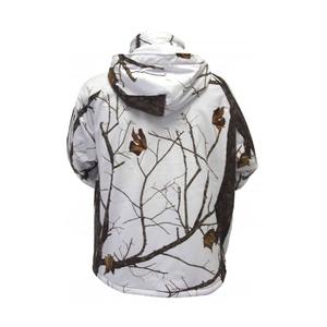 Veste d'extérieur unisexe coupe-vent en peau de mouton camouflage enduit imperméable de grande taille avec logo personnalisé - Product Image 4