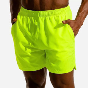 Vêtements de sport Shorts athlétiques hommes haute qualité cordon taille été Shorts de plage hommes Gym Fitness Wear Shorts garçons - Product Image 3