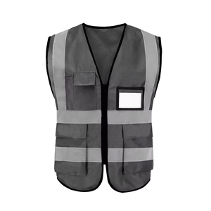 เสื้อกั๊กสะท้อนแสงดีไซน์พิเศษ มองเห็นได้ชัดเจน ปรับแต่งชุดยูนิฟอร์มเพื่อความปลอดภัย เสื้อกั๊กสำหรับงานก่อสร้าง - Product Image 1