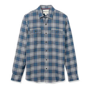 Camisa Formal a Rayas con Botones, Blusa de Vestir Moderna a Cuadros para Negocios, Cuello en Contraste, Texturizada, Ropa Social para Hombre de Oficina - Product Image 4