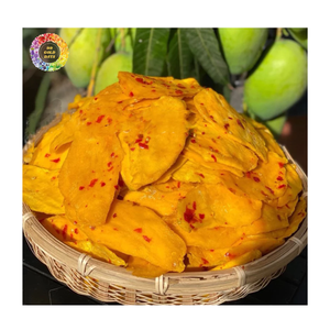 Mangue séchée vietnamienne douce au sel de chili, saveur authentique, collation sucrée et épicée, options de saveurs incluant la mangue séchée au sel de chili - Product Image 5