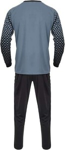 Camiseta de portero de fútbol de entrenamiento OEM personalizada, conjunto de uniforme de fútbol ligero de manga larga para hombre hecho de material especial - Product Image 6