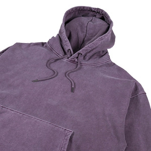 La mayoría de los hombres de venta pulóver ácido lavado sudaderas con capucha de buena calidad poliéster algodón Material hecho manga larga sudadera sudaderas con capucha hombre - Product Image 3