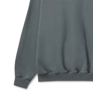 2025 Warm Fleece Crewneck <b>Sweatshirt</b> Custom Logo <b>Men</b> Cotton Fleece Winter <b>Grey</b> Casual Wear <b>Sweatshirts</b> Hosten Greek Enterprises - Product Image 6