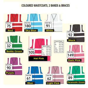 Chaleco reflectante de seguridad personalizado para hombre, de malla con 6 bolsillos Material, venta al por mayor, chaleco y chaqueta reflectante transpirable para adultos - Product Image 2