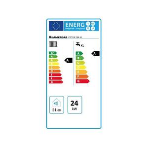 Caldaia a Condensazione a Metano Immergas Victrix Exa 24 kW ErP per Sistemi HVAC Domestici Prodotta in Italia - Product Image 4