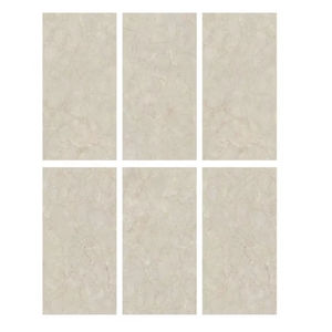 กระเบื้องพอร์ซเลนเคลือบลาย Crema Atlantica ของอิตาลีกระเบื้องภายในกันลื่นที่ทันสมัยสำหรับวิลล่าอพาร์ทเม้นท์ - Product Image 1