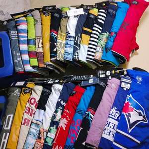 เสื้อยืดแขนสั้นผู้ชายผ้าถักเนื้อเรียบจากบังกลาเทศ ผ้าฝ้าย 100% เป็นมิตรกับสิ่งแวดล้อม สินค้าล็อตใหญ่จากแบรนด์ดัง ยกเลิกการจัดส่ง - Product Image 6