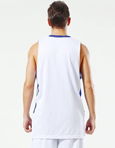 Uniforme de entrenamiento de baloncesto transpirable para hombres, conjunto de Jersey sin mangas sublimado para ropa juvenil, equipo de entrenamiento de baloncesto - Product Image 2
