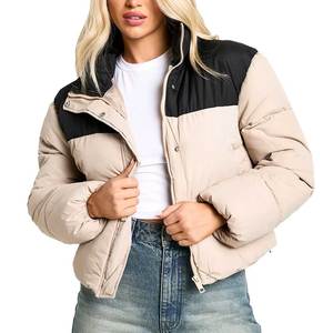 Custom Women Puffer <b>Jackets</b> Lightweight <b>Packable</b> Winter Warm Quilted Hooded Fashion Insulated Thermal Outdoor OEM Bulk Supplier - Product Image 1