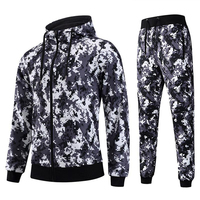 Özelleştirilmiş düşük adedi palmiye melek eşofman seti eğitim eşofman takımlar erkek Polyester süblimasyon Jogger eşofman