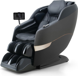 Fauteuils de massage corporel complet, inclinables en apesanteur, avec chaleur, analyse corporelle, rouleaux pour les pieds, Bluetooth, massages par airbag, garantie moteur - Product Image 1