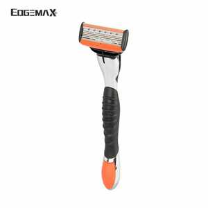 Çinko alaşım kolu yüz tıraş bıçağı 5 paslanmaz çelik bıçaklar kolay durulayın kartuşu ile erkek tıraş için - Product Image 5