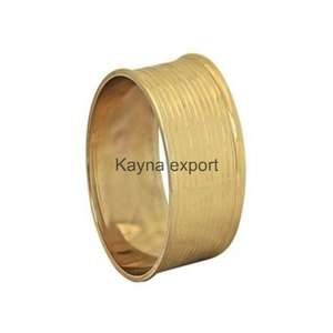 ผ้าเช็ดปากแหวนทองแฟนซีตกแต่งโต๊ะโลหะสำหรับงานเลี้ยง - Product Image 4