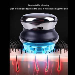 Afeitadora Eléctrica Rotativa USB para Hombres, Rasuradora para Cabeza Calva con Función Lavable, Uso Facial, Repuesto para Afeitado Eléctrico - Product Image 2