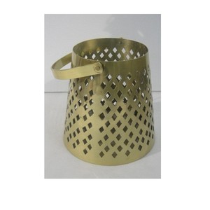 Disponible para el hogar decorativo T-Light portavelas forma cilíndrica decorativa Metal grabado votivo para uso en decoración de Navidad - Product Image 4