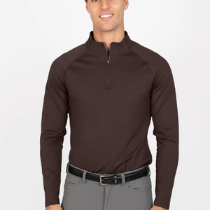 Chemise d'équitation à manches longues pour homme, tissu léger et rafraîchissant, couche de base respirante pour l'entraînement en écurie, service OEM - Product Image 6
